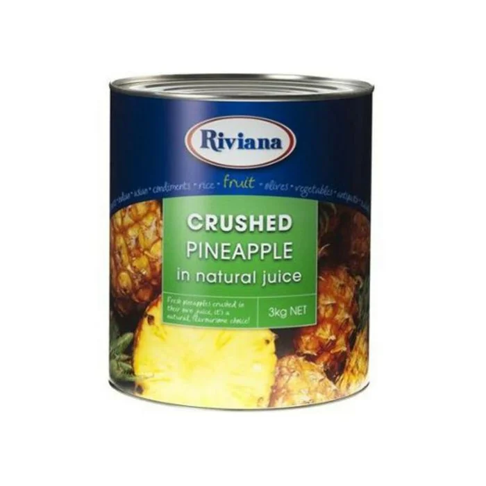 Riviana Crushed Pineapple in Juice 3kg