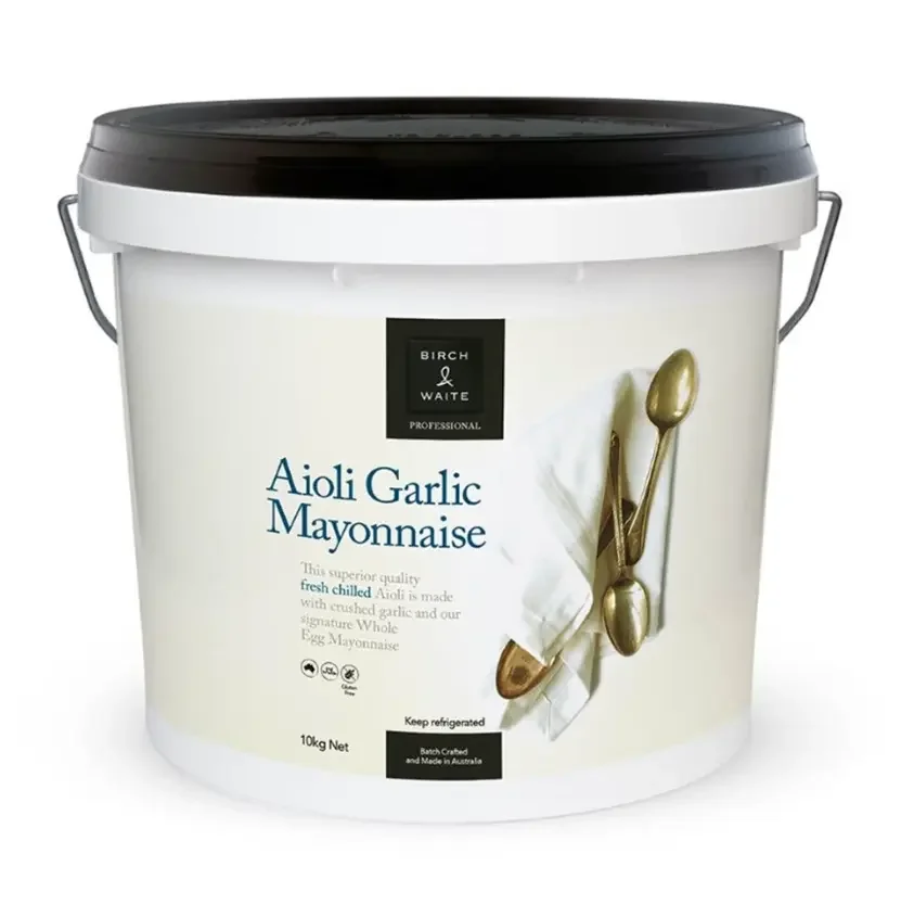 B&W Aioli Garlic Mayonnaise 10kg