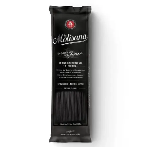 La Molisana Squid Ink Spaghetti Pasta 500g