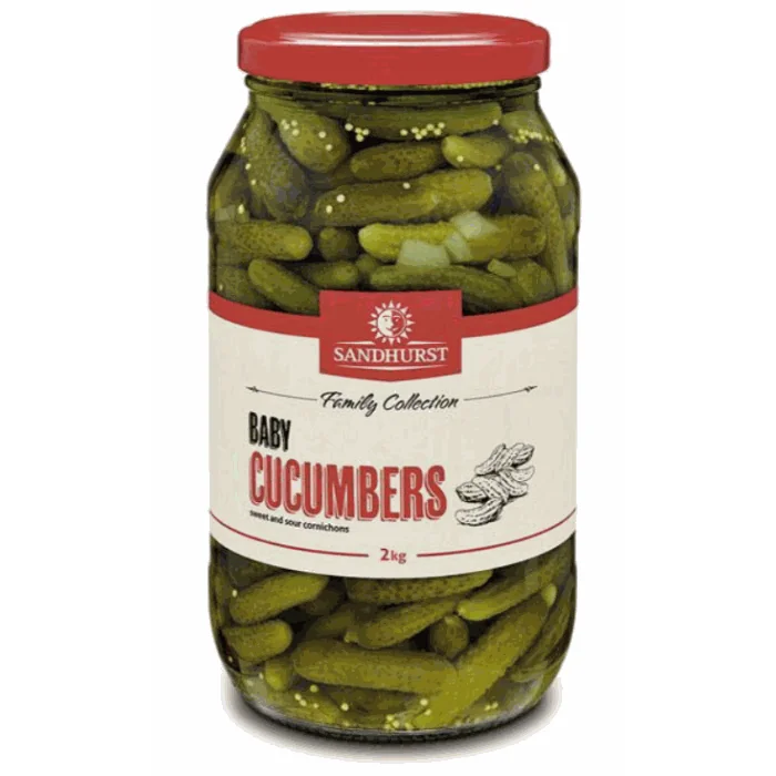 Sandhurst Baby Cucumber (Cornishons) 1.9kg