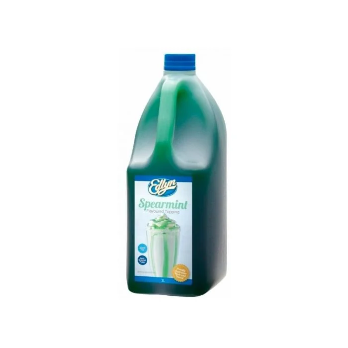 Edlyn Spearmint Flavoured Topping 3L