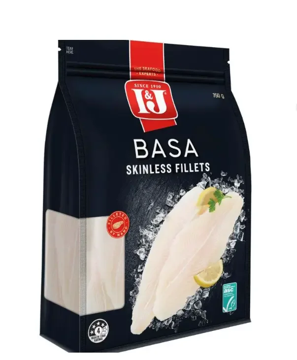 I&J (53106A) Premium Basa Fillets (170/225) 5kg
