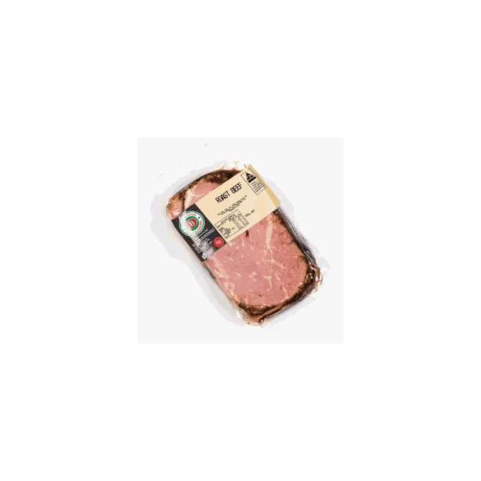 Del Basso Cooked Roast Beef Sliced 500g