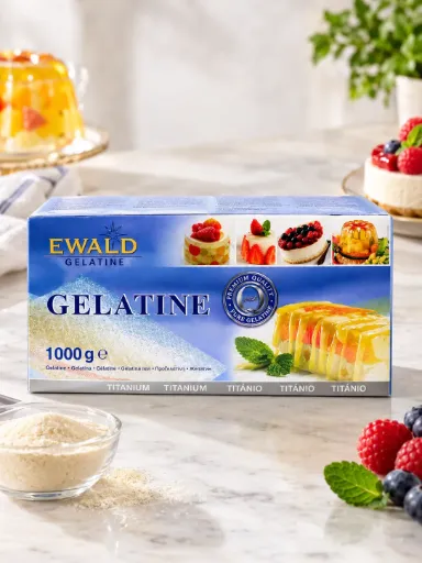 Ewald Gelatine Leaf Titanium 1kg