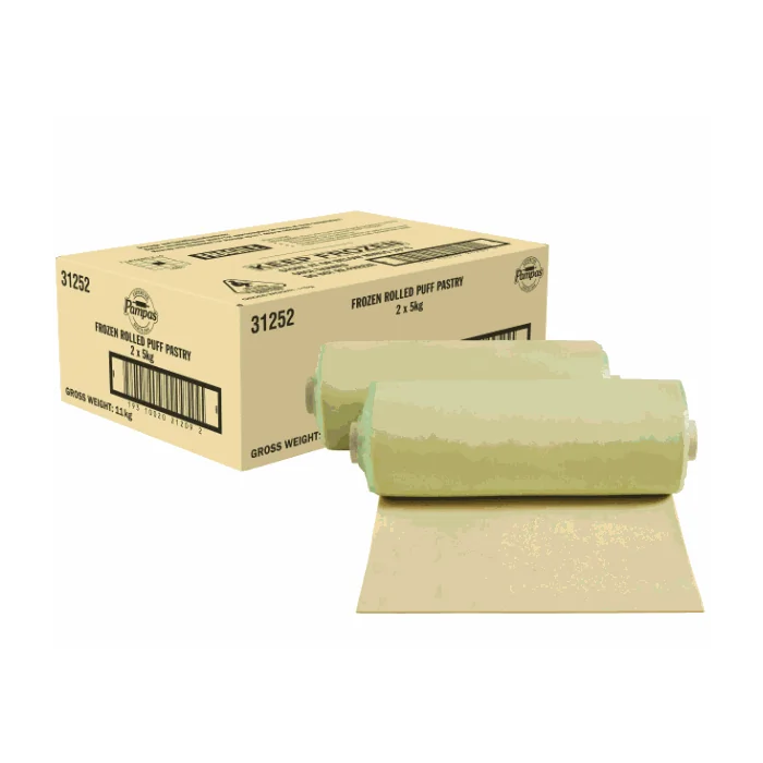 Pampas Puff Pastry Roll 2x5kg (Frozen)