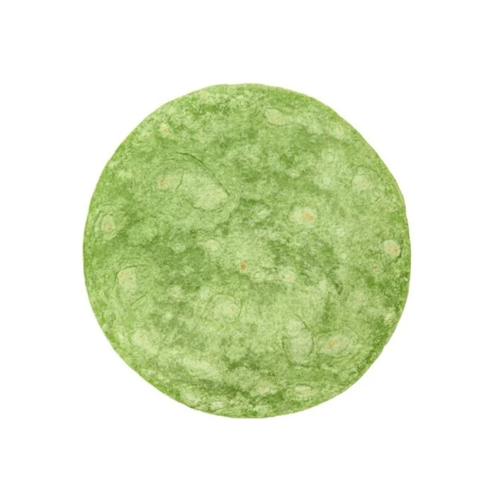 Mission (1213) 12" Spinach Flour Tortillas 12pcs