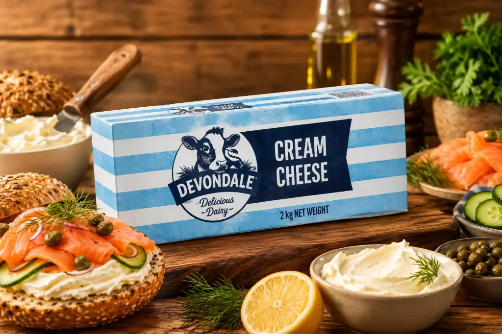 Devondale Cream Cheese 2kg