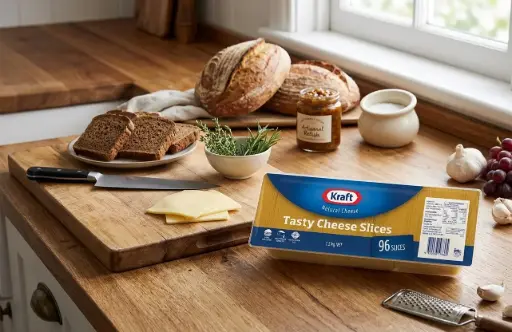 Kraft Tasty Cheese Slices (96's) 1.5kg