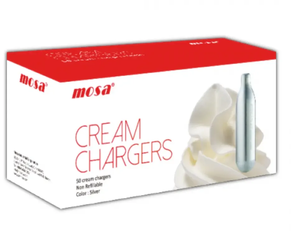 Mosa Cream Charger N2O 50x8g