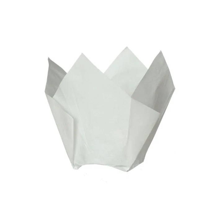 Muffin White Parchment Tulip (P60 x 175) x 250pcs