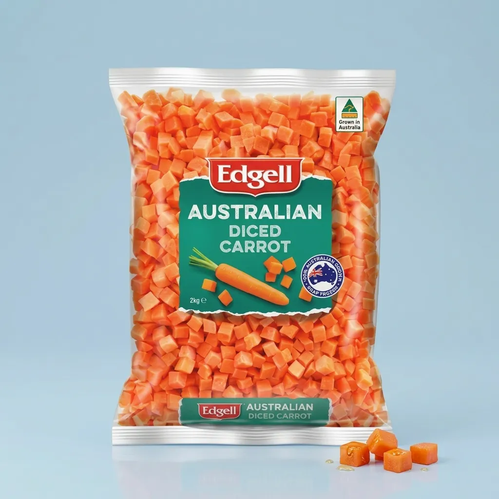 Edgell (40210) Diced Carrots 6x2kg