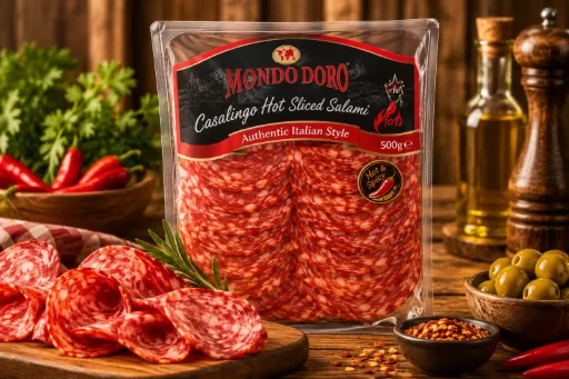 Mondo Casalingo Hot Sliced Salami 500g