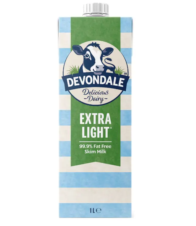 Devondale UHT Skim Milk 12x1L