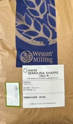 Weston Milling Fine Semolina Sharp