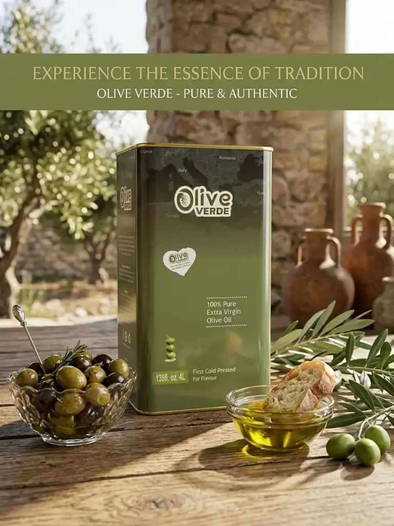 Olive Verde 100% Extra Virgin Olive Oil 4L