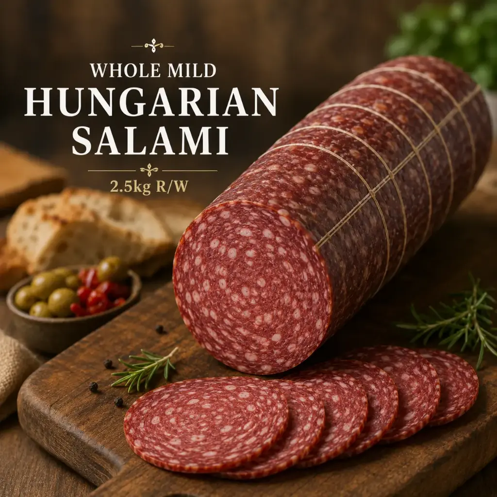 Don (80007) Whole Mild Hungarian Salami (1.4kg) R/W